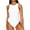 White, variant on jsaierl Womens Jumpsuits and Rompers, Fashion Sexy Women's O-Neck Sleeveless Slim Ladies Bodysuit Solid Jumpsuit