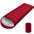 thumbnail image 2 of Saco de dormir tipo sobre para adultos Mezcla de poliéster Impermeable Viaje Cálido CampingVerde0.95kg, 2 of 3