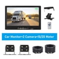 thumbnail image 2 of 7 Inch Rearview Camera 1080P LCD Car Monitor Screen Revers Parking System Night Vision Waterproof For Auto Truck RV ,Clear Night Vision, 2 of 7
