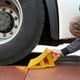 thumbnail image 4 of 2pack Portable Wheel Chock With Handles Vehicle Car Truck Wheel Anti-slip Plastic Base Tire Support Pad, 4 of 5