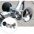 thumbnail image 4 of Bocina de bicicleta Apuakthei, timbre de bicicleta, timbre de trompeta para bicicleta, bocina de metal retro para bicicleta, con abrazadera ajustable, bocina para adultos y niños - No electrónica, 4 of 5