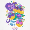 thumbnail image 3 of CafePress - Furby May Lah Kids Baseball T Shirt - Kids Cotton Baseball Jersey, 3/4 Sleeve Shirt, 3 of 4