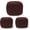 3-Coffee, variant on Plush Chenille Chunky Yarn for Crocheting 100g(54.6yd) - Bulky Thick Fluffy Yarn for Knitting- Soft Velvet for Baby, Blanket Knitting Blanket Yarns- Amigurumi Yarns