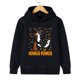 thumbnail image 2 of Honkus-Sudadera con capucha para niños y niñas, ropa con estampado de Ponkus, pato, bruja, divertido, de marca de dibujos animados, para Halloween, 2 of 4