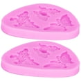 thumbnail image 1 of 2 moldes de silicona rosa para tartas, para comida, mantequilla, pasteles, jabón hecho a mano, aromaterapia, yeso., 1 of 14