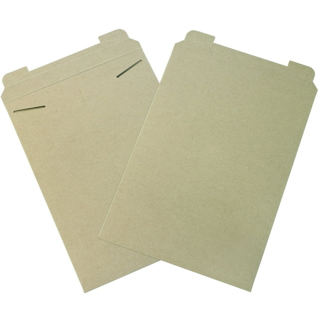 Tape Logic TLRM6 Flat Mailers, 13 Pouces x 18 Pouces, Kraft (Lot de 100)