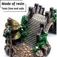 thumbnail image 3 of Aquarium Decoration Fish Tank Bridge Artificial Fish Tank Resin Arch Bridge Fish Tank Brid, 3 of 5