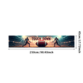 thumbnail image 2 of Football Stadium Party Banner Sports Event Backdrop Graphic Wall Decor Touchdown Celebration Background Game Day Sports Bar Tailgate Decor Poster, 2 of 4