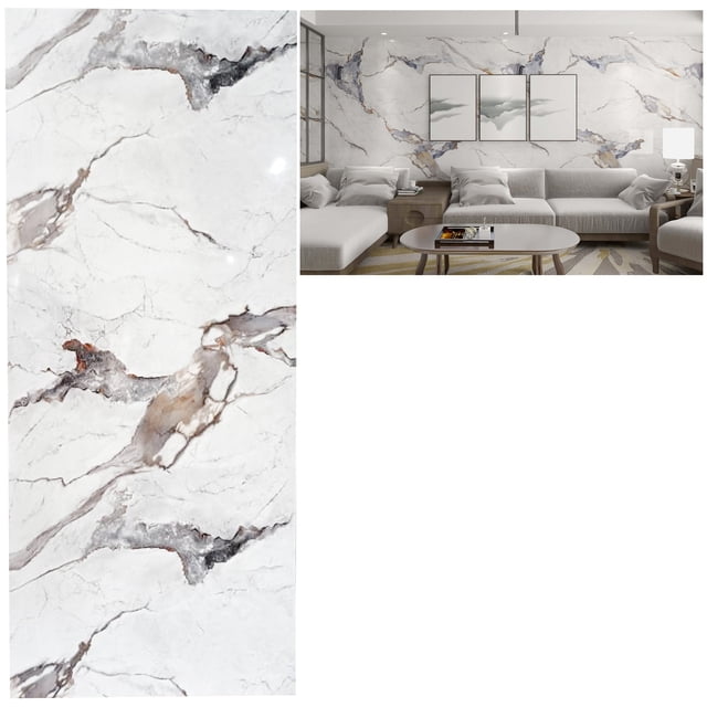 Panel Tipo Marmol Pvc Blanco Carrara Homely Elegance