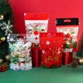 thumbnail image 2 of LBSISI Life-bolsa con asa de Navidad para dulces, Chocolate, galletas, turrón, regalo de Navidad, bolsas con cremallera de Papá Noel, 50 piezas, 2 of 4