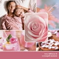 thumbnail image 4 of Yankee Candle Tranquil Rose & Hibiscus Well Living Collection Medium Square Candle 11.25 oz, 4 of 4