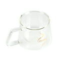 thumbnail image 3 of Taza de vidrio ANGGREK de doble Pared con aislamiento transparente, 3 of 7