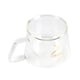 thumbnail image 4 of Taza de vidrio Jadeshay con aislamiento de doble pared, 4 of 8