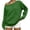 Army Green, variant on WULMLEO Oversized Sweatshirts for Women Waffle Knit Fall Long Sleeve Off Shoulder Shirts Casual Soft Comfort Tops Oversized Athletic Pullover with Big Pockets Hot Pink M