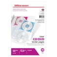 thumbnail image 4 of Office Depot CD/DVD Binder Pages, 6in. x 10 1/2in., Clear, Pack Of 10, 491802, 4 of 6