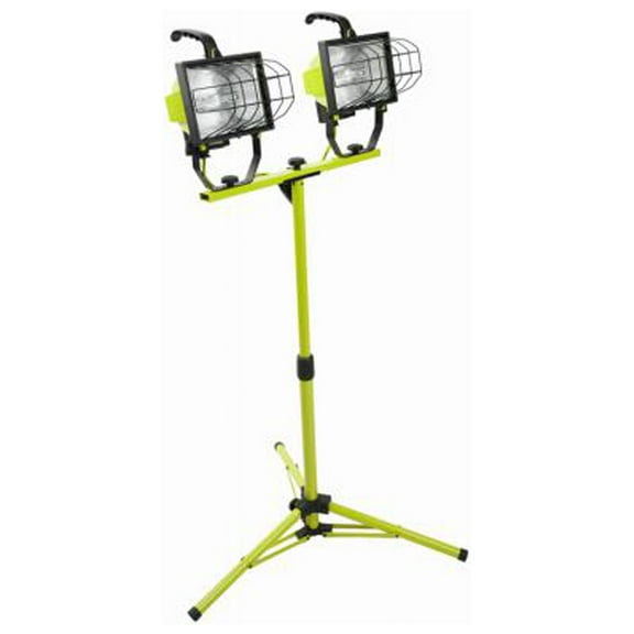 Master Electrician L13ME Work Light With Telescoping Tri Pod Stand, 1000-Watts - Quantity 2