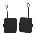 thumbnail image 4 of Tapa de cubierta de gancho de remolque para parachoques trasero, repuesto de ABS negro para X3 F25 2011-2014, 51127272415, 2 uds., 4 of 12