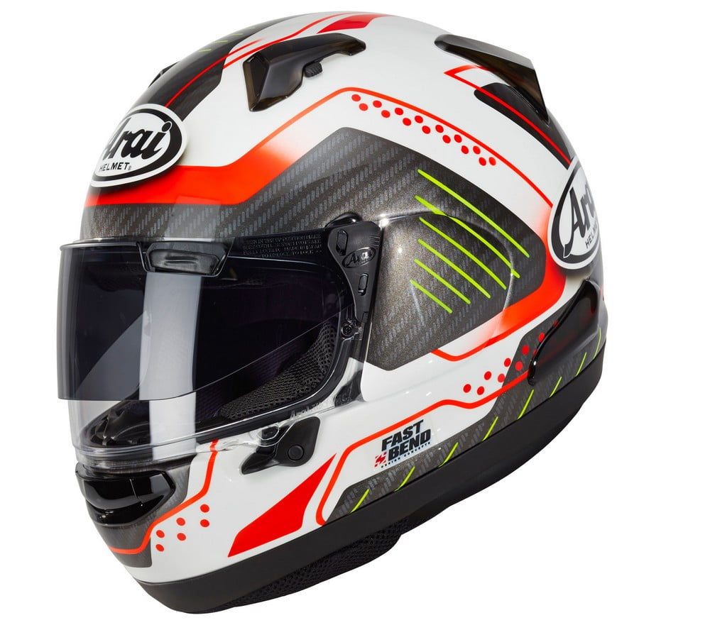 Arai QuantumX Drone Motorcycle Helmet (M2020D) Red MD