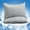 Gray, variant on Aship Arc-Chill Cooling Pillow Cases, Q-Max >0.45 Jade-Infused Dual-Sided Summer Cooling Pillowcase, Smoother Skin & Frizz-Free Hair, Hidden Zipper, Machine Washable, Standard 20''x26'', 2 Pack Blue