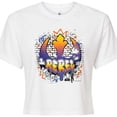 thumbnail image 3 of Star Wars - Rebel Graffiti - Juniors Cropped Tee, 3 of 5