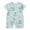 L01-Light Blue, variant on Baby Children Unisex Short Sleeve Jumpsuit Romper Toddler Kids Soft Pajamas Sleepwear Loungewear for Spring Summer(L01-Mint Green,12-18 Months)