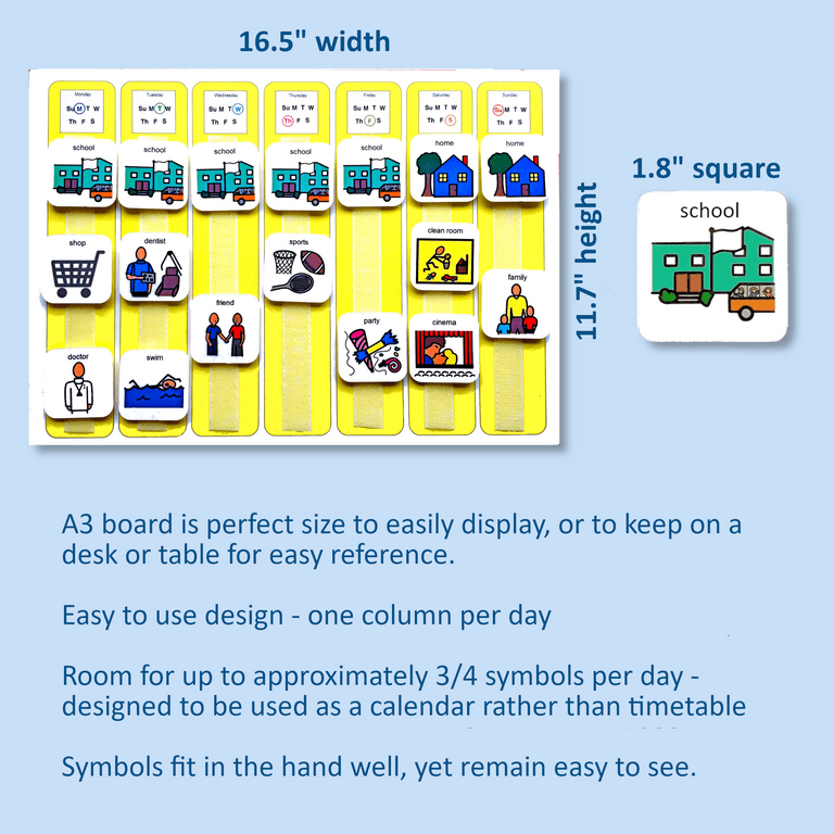 weekly-planner-wall-chart-visual-cards-weekly-calendar-visual-board-compatible-with-pecs-symbols-and-boardmaker-pcs-software-for-adhd-asd-autism-kids-children-toddlers-walmart-com