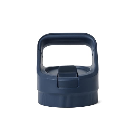 Tapa para botella de agua YETI Yonder Navy con pajilla, a prueba de fugas