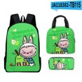 thumbnail image 1 of Mario School Backpack Travel Bag Three-piece Lunch Backpack Student Schoolbag Teen School Gift, 1 of 3