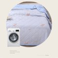 thumbnail image 5 of Qocolhg Summer Cooler Quilt, Washable & Lightweight Summer Comforter Cooling Blanket for All Season Use, Machine Washable, Bedding Soft Coverlet Conditioned Quilts for Kids, 39x59 inch, Gray, 5 of 7