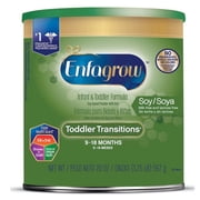 Enfagrow Toddler Transitions GMO and Lactose-Free Powder Toddler Formula, 20 oz Canister