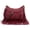 Wine Red, variant on Leather Fringe Purse for Women Trendy Western Tassel Crossbody Bag Vintage Hobo Black Shoulder Messenger Bag