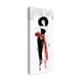 thumbnail image 2 of Trademark Fine Art 'Fifties Fashion IV Red Scarf' Canvas Art by Anne Tavoletti, 2 of 3
