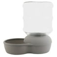thumbnail image 3 of Petmate Lebistro Gravity Pet Waterer Automatic Water Dispenser For Dogs & Cats, 2.5 Gal Capacity, Gray, 3 of 5