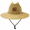 Dark Natural, variant on Men's Straw Hat Wide Brim Outdoor Lifeguard Straw Sun Hat