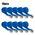 thumbnail image 1 of 10 Pcs 3 Sangles de Fixation Réutilisables Réglables avec Boucles en Alliage Antirouille Boucle à Came Sangle de Serrage pour Fixation Sécurisée de Cargaison, 1 of 7