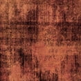 thumbnail image 1 of Ahgly Company Indoor Square Abstract Orange Modern Area Rugs, 7' Square, 1 of 4