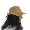 thumbnail image 3 of SILVERFEVER Women Summer Floppy Hat Wide Brim UV Sunblock UPF 50 Fits All, 3 of 9