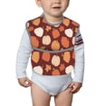 thumbnail image 6 of Hirioo Happy Thanksgiving Day for Baby Waterproof Pocket Bib Adjustable Closed for Babies Toddlers with Large Pocket 6-24Months, 6 of 8
