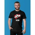thumbnail image 2 of England Football Soccer T-Shirt Men -Smartprints Designs, Male 4X-Large, 2 of 4