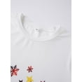 thumbnail image 4 of Christmas Family Matching Pajamas Set Print Long Sleeve Tops, Plaid Pants, 4 of 9