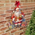 thumbnail image 4 of Designocracy 8611081H 24 x 18 in. The Joy of Giving Holiday Christmas Door Decor, 4 of 11