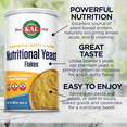 thumbnail image 5 of KAL Nutritional Yeast Flakes, Fortified with B12, Folic Acid & Other B Vitamins, Unsweetened, Great Nutty Flavor, Vegan & Gluten Free, 60-Day Money Back Guarantee, Made in the USA, 5 of 7