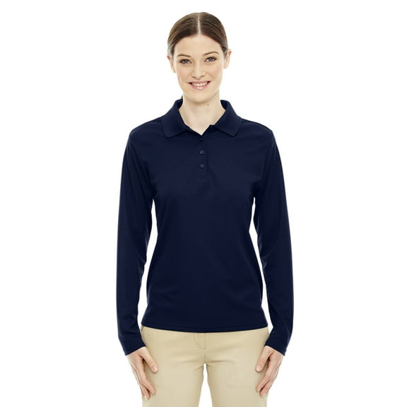 Ash City - Core 365 Ladies' Pinnacle Performance Long-Sleeve Piqué Polo