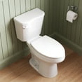 thumbnail image 4 of 2-Piece 1.28 GPF Single Flush Elongated Chair Height Toilet MAP 1000g in White 12 in. Rough In, Soft Close Seat Included, 4 of 17