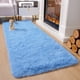thumbnail image 2 of Alfombra Chicrug 61x152 cm de felpa suave antideslizante azul cobalto, 2 of 7