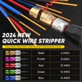 thumbnail image 2 of Juego de herramientas de electricista Mriykio para pelar cables 8 en 1 para taladros, 2 of 7