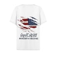 thumbnail image 5 of 250th Anniversary USA Shirt Casual 250 Years Of Freedom T Shirt Short Sleeve Tshirts Patriotic Shirts Tops, 5 of 6