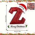 thumbnail image 3 of Adornos navideños personalizados, colgante personalizable con iniciales navideñas y nombre, colgantes para decorar el árbol de Navidad, personaliza tu nombre y adornos navideños con bendiciones, adorn, 3 of 6