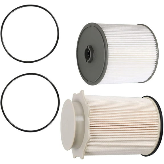 EPOTOOR Fuel and Water Separator Filter Kit Replacement for Ram 2500 3500 4500 5500 6.7L Diesel Engines 2019-2022 68157291AA 68436631AA