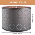 thumbnail image 2 of Miangastore Hollow Lampshade Replacement Widely-used Home Hotel Lampshade Decorative Table Lamp Ceiling Light Cover, 2 of 8